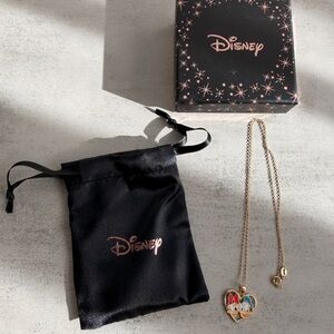 Sally Rose Disney Gold Heart Necklace
